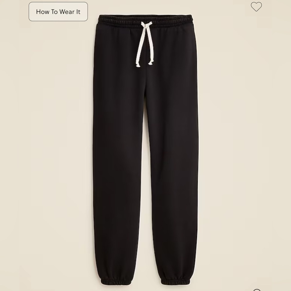 Heritage fleece jogger pant